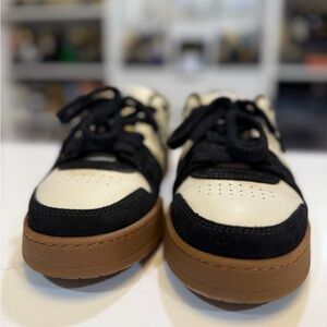 Fendi Match Panda Black and Cream Sneakers